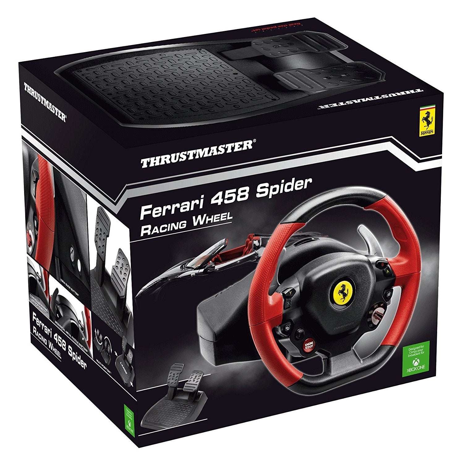 NEW & store IN HAND Thrustmaster Ferrari 458 Spider Racing Wheel for Xbox One