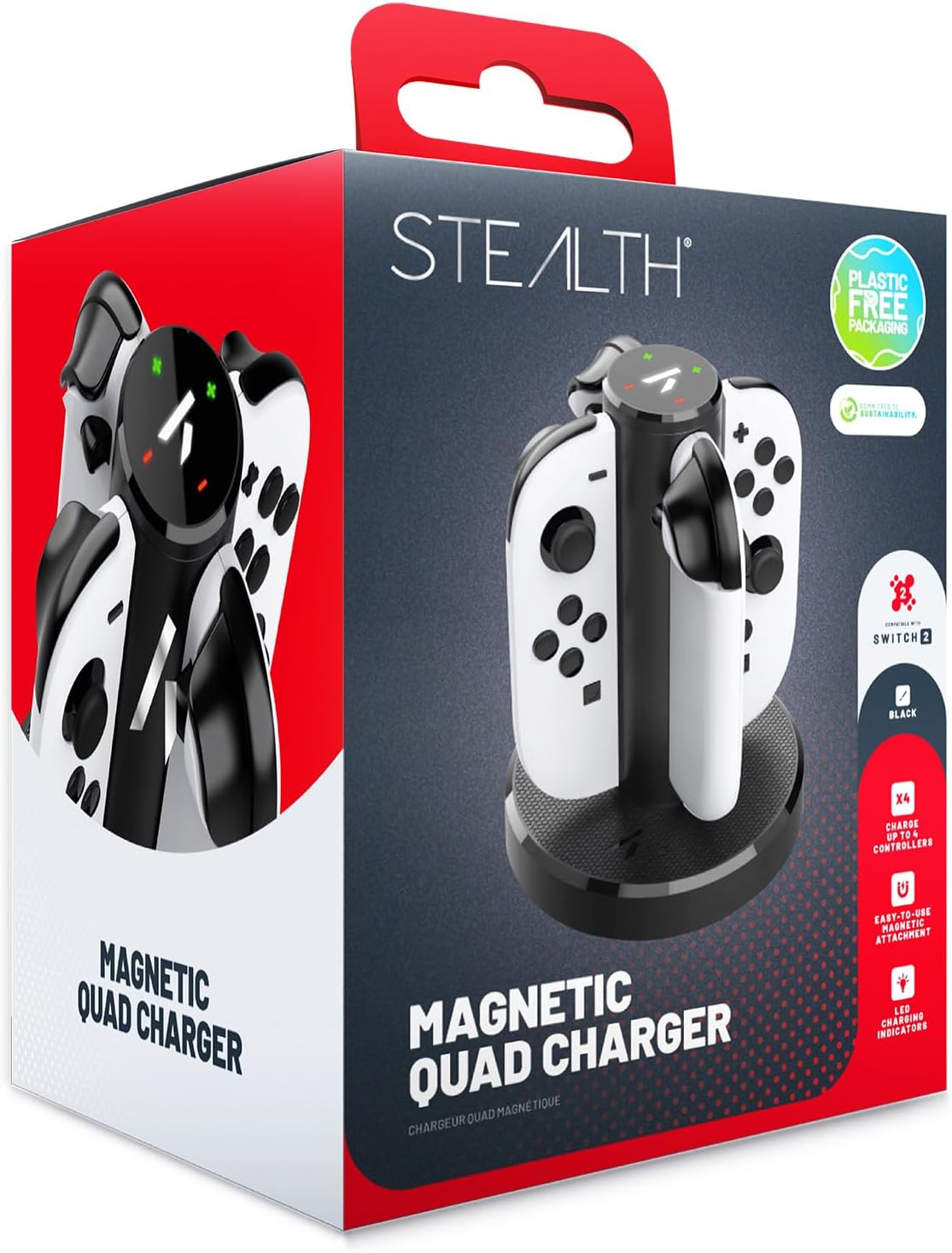 Jual HyperX HX-CPQD-U Chargeplay Quad Joy Charging Station Nintendo Switch di Seller TF COM