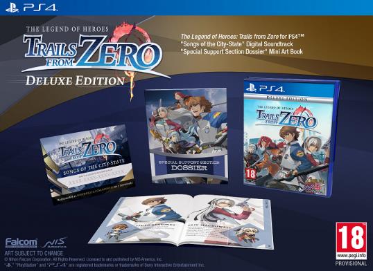 The Legend of Heroes: Trails from Zero - Deluxe Edition (PS4)