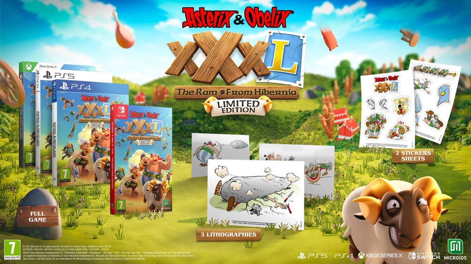 Asterix and Obelix XXXL: The Ram from Hibernia - Limited Edition (PS5)