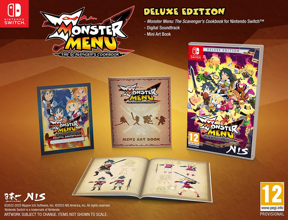 Monster Menu: The Scavenger’s Cookbook - Deluxe Edition (Nintendo Switch)