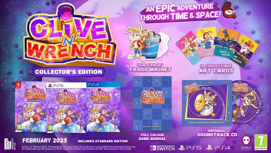 Clive 'n' Wrench Collectors Edition (Nintendo Switch)