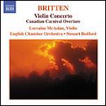Benjamin Britten - Violin Concerto, Canadian Carnival Overture (Bedford, ECO) (Music CD)