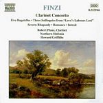 Gerald Finzi - Clarinet Concerto (Northern Sinfonia, Plane) (Music CD)