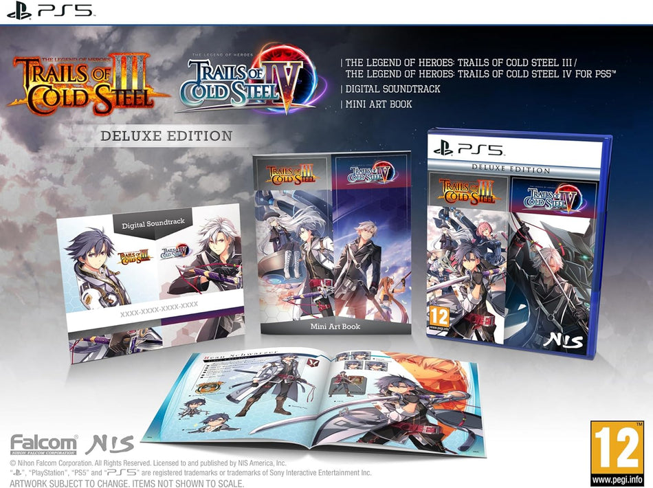 The Legend of Heroes: Trails of Cold Steel III / The Legend of Heroes: Trails of Cold Steel IV - Deluxe Edition (PS5)