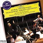 Dvorak/Tchaikovsky - Cello Concerto/Rococo Variations (Rostropovich/Karajan) (Music CD)