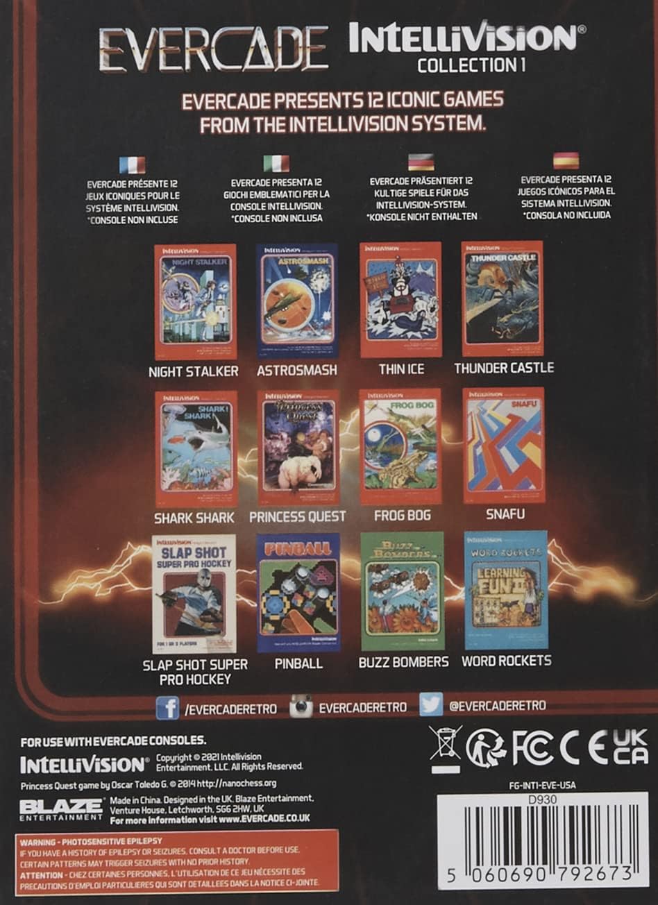 Evercade Intellivision Collection 1 Cartridge 21