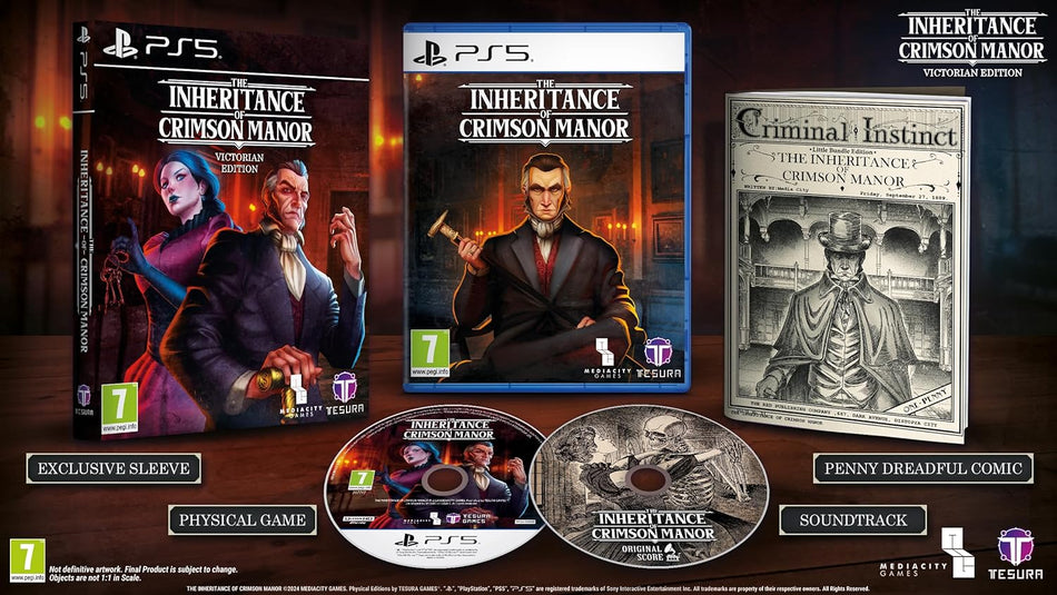 The Inheritance of Crimson Manor - Victorian Edition (PS5)