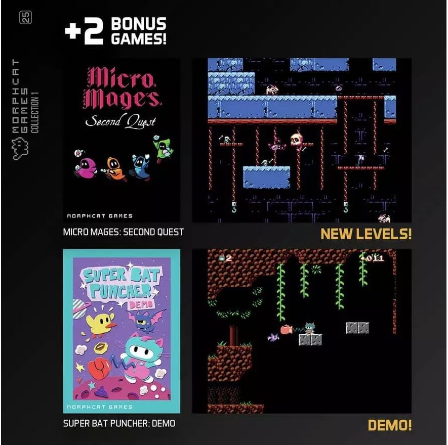 Evercade Morphcat Collection 1 Cartridge 25