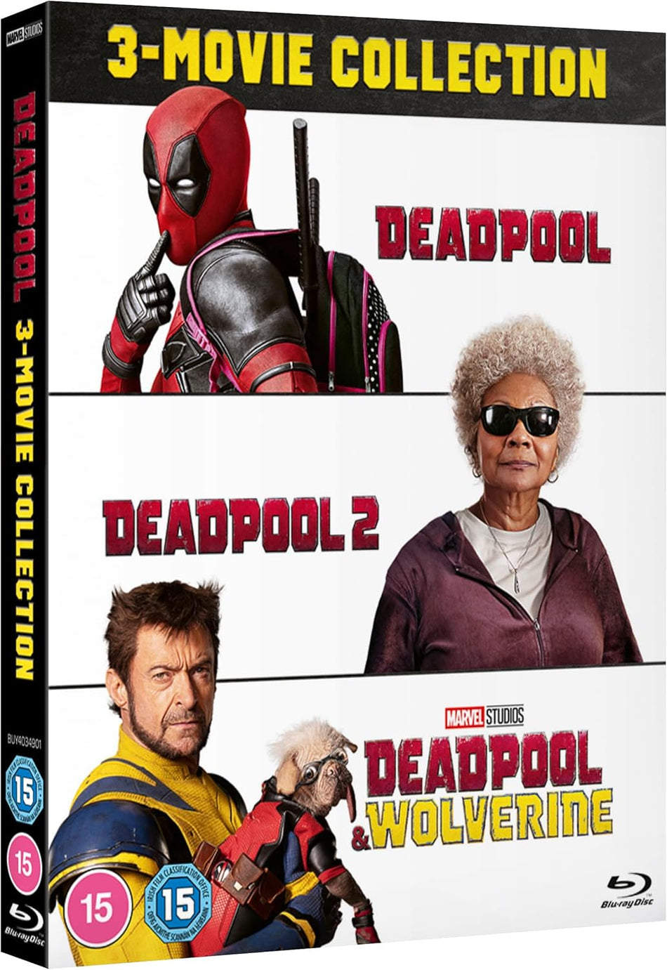 Marvel's Deadpool & Wolverine Triple Pack [Blu-ray / Box Set]