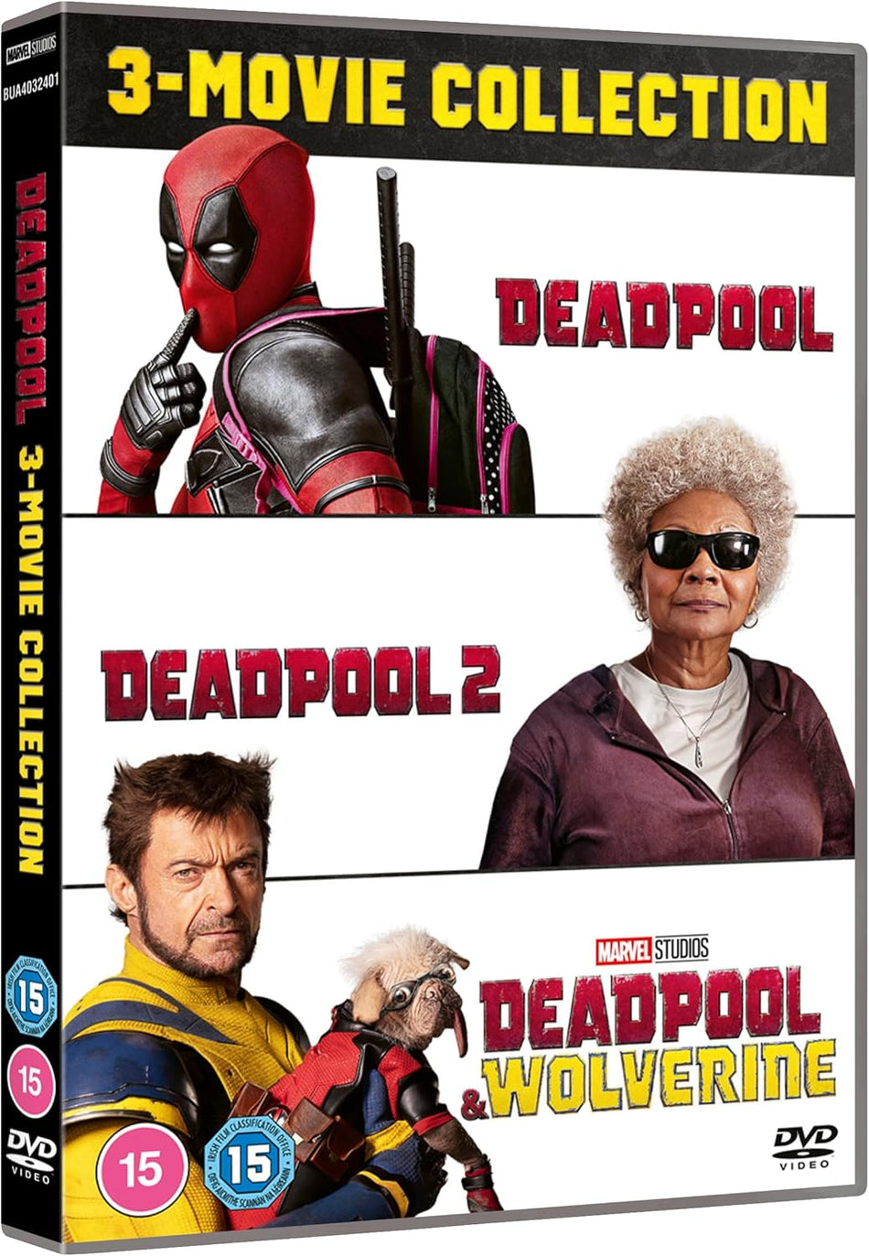 Marvel's Deadpool & Wolverine Triple Pack [DVD / Box Set]