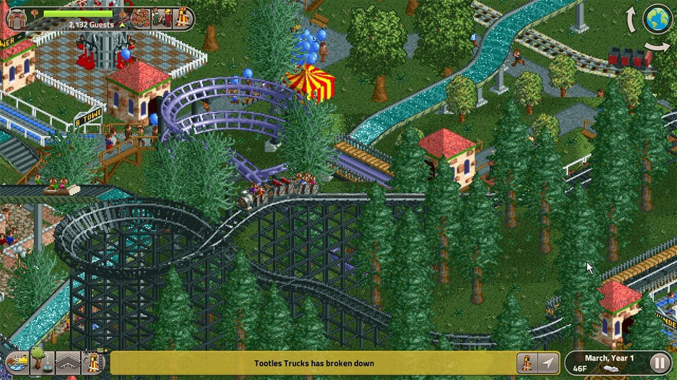 RollerCoaster Tycoon Classic  (Nintendo Switch)