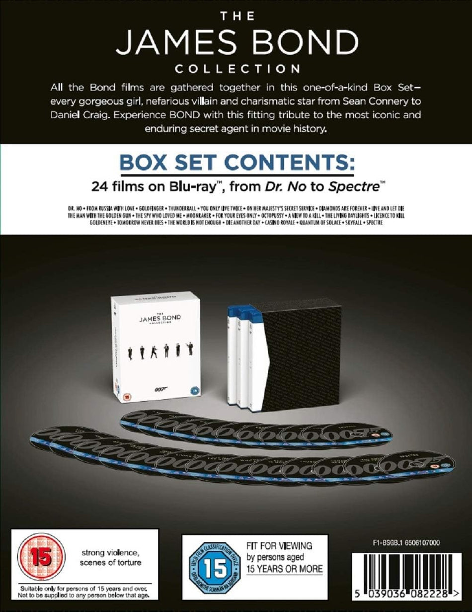 The James Bond Collection [2017 Collection] [Blu-ray]