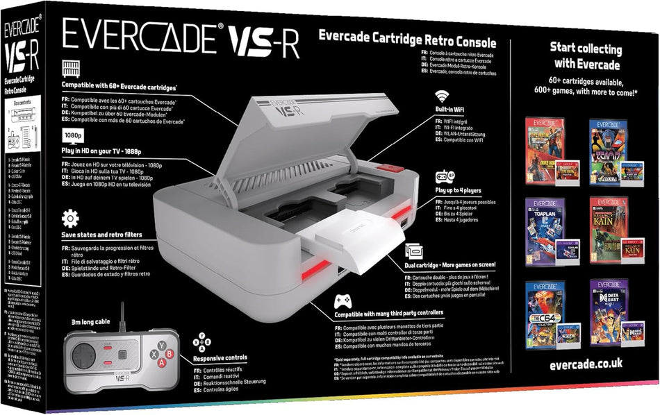 Evercade VS-R and NEOGEO Arcade 1