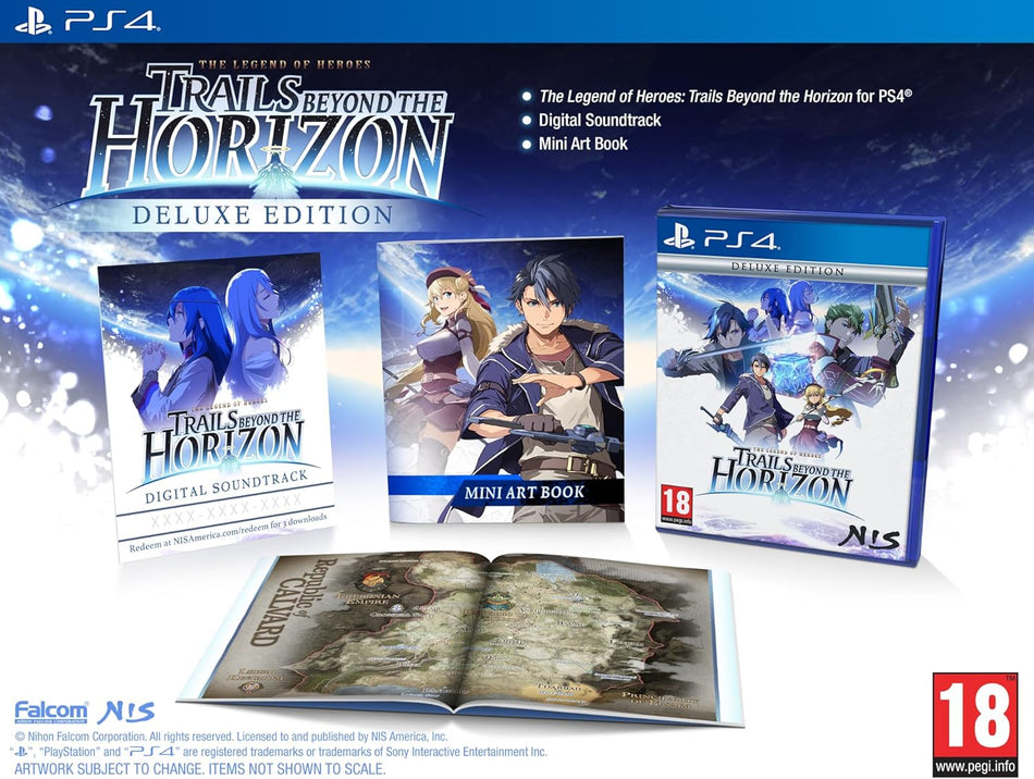 The Legend of Heroes: Trails beyond the Horizon - Deluxe Edition (PS4)