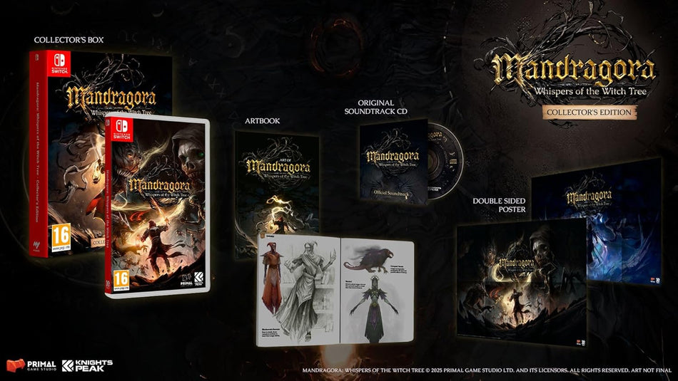 Mandragora: Whispers of the Witch Tree - Collectors Edition (Nintendo Switch)