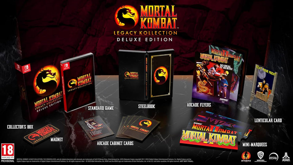 Mortal Kombat: Legacy Kollection - Deluxe Edition (NIntendo Switch)