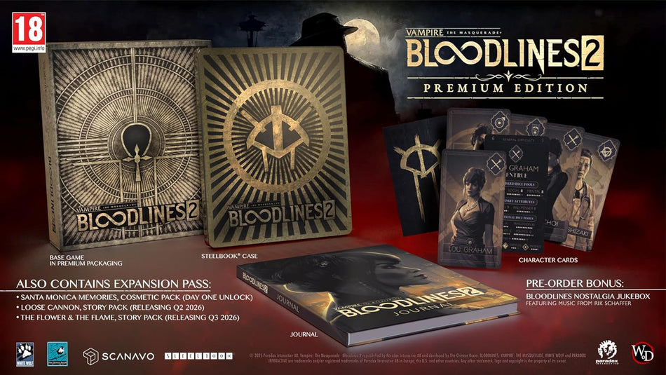 Vampire: The Masquerade - Bloodlines 2 Premium Edition (PS5)