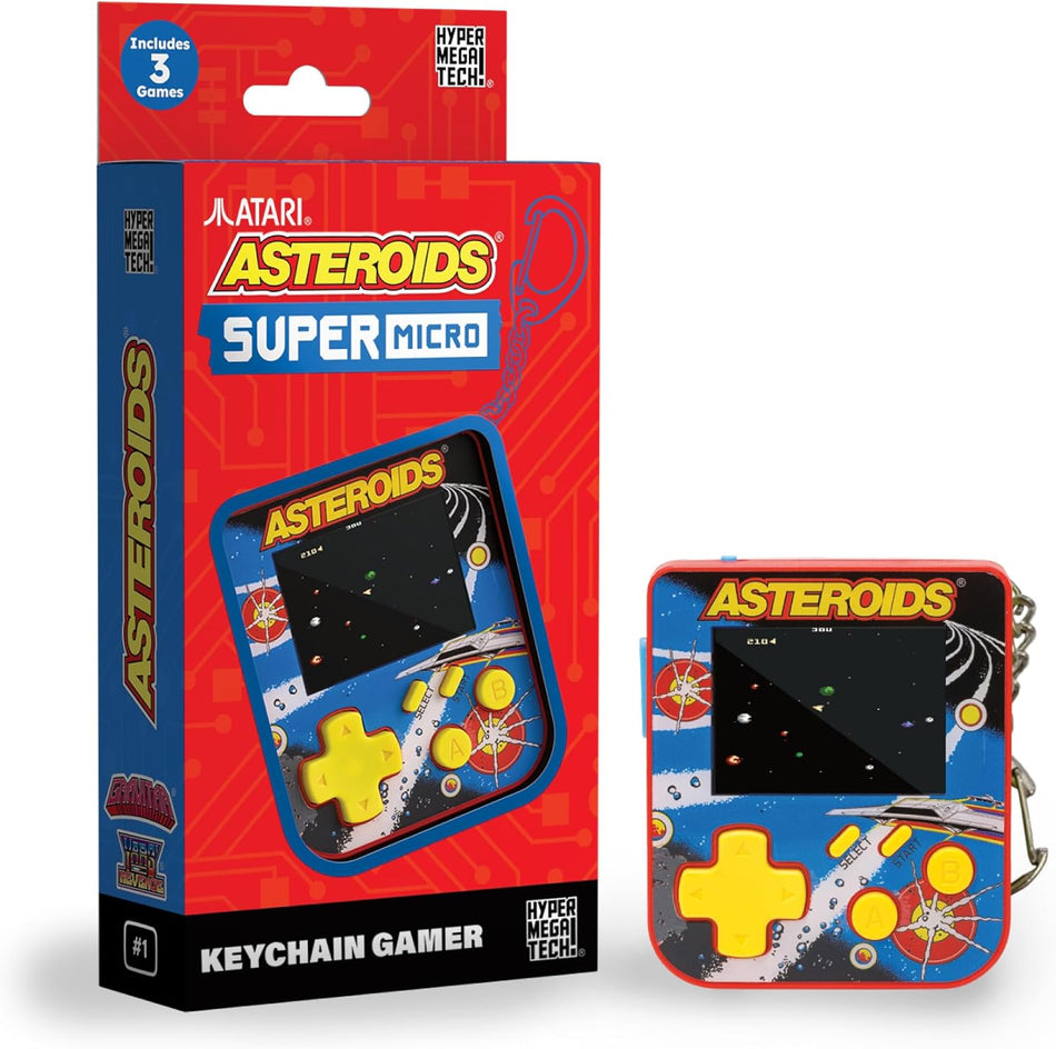 Super Micro – Asteroids Keychain Gamer
