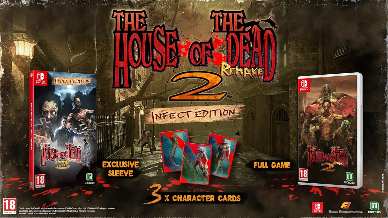 Nintendo Switch THE HOUSE OF THE DEAD Remake & Remake2 The House of the Dead 2 Remake Infect'Edition Switch