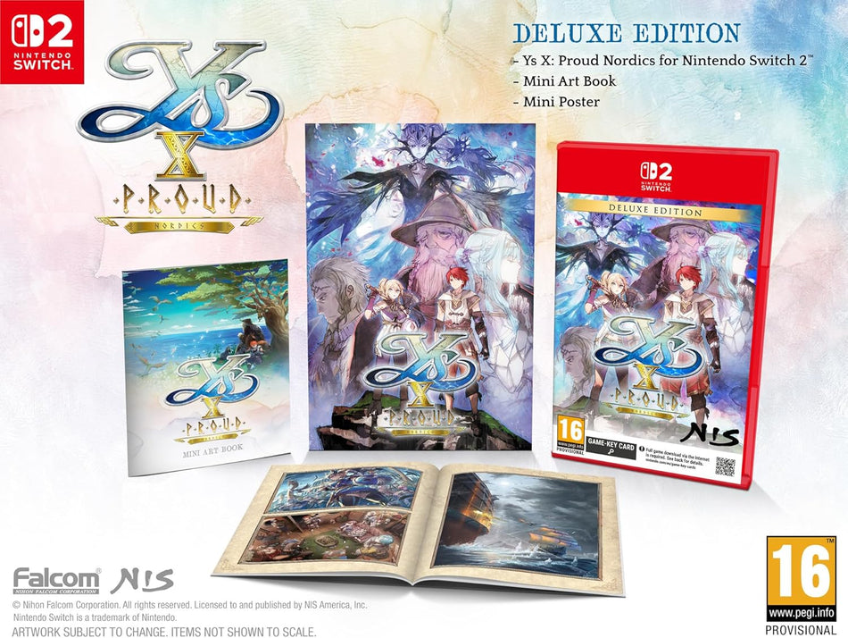 Ys X: Proud Nordics - Deluxe Edition (Nintendo Switch 2)