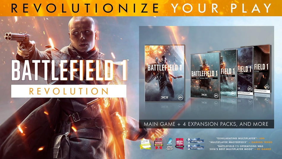 Battlefield 1 - Revolution Edition (PS4) - import
