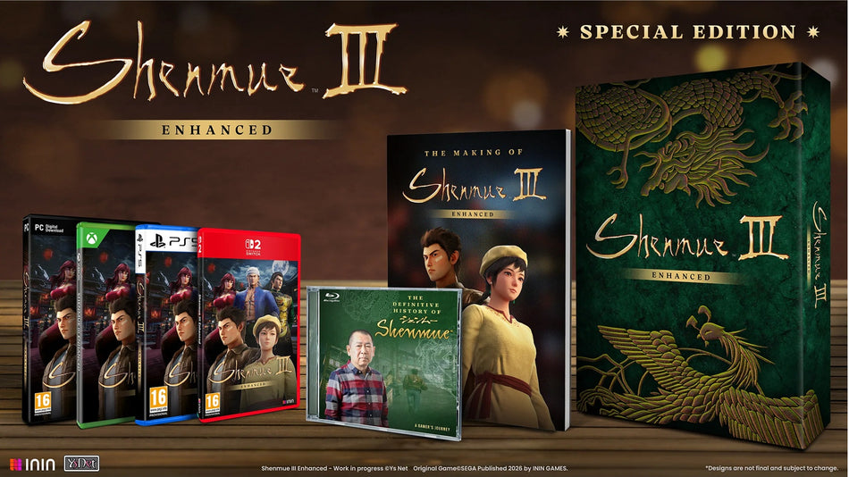 Shenmue III Enhanced III Special Edition (Nintendo Switch 2)
