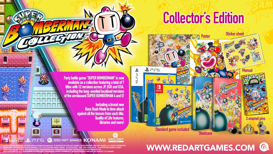 Super Bomberman Collection  – Collector´s Edition (PS5)