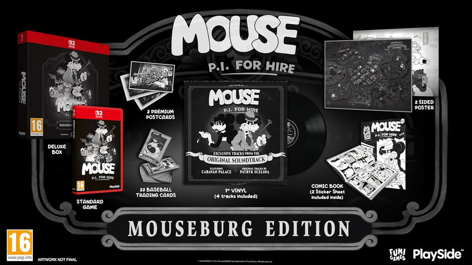 MOUSE: P.I. For Hire – Mouseburg Edition (Nintendo Switch 2)