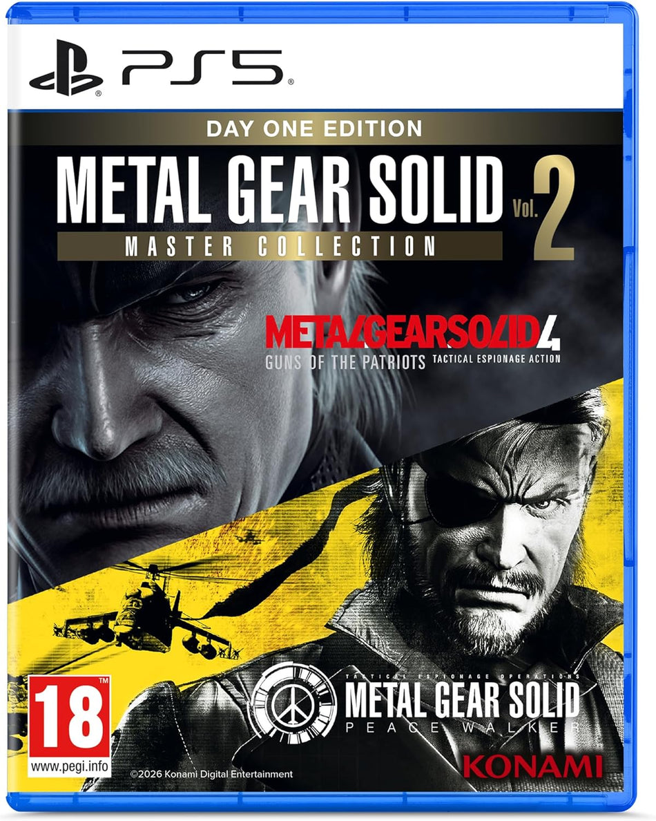 Metal Gear Solid: Master Collection Volume 2 – Day One Edition (PS5) with Steelbook