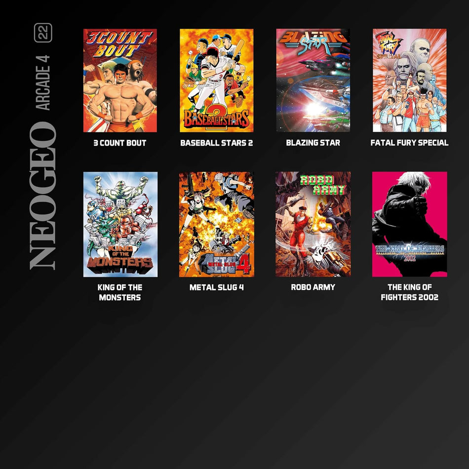 Evercade NEOGEO Arcade Collection 4 Cartridge 22