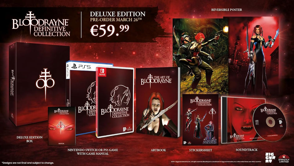 BloodRayne Definitive Collection Deluxe Edition (PS5)