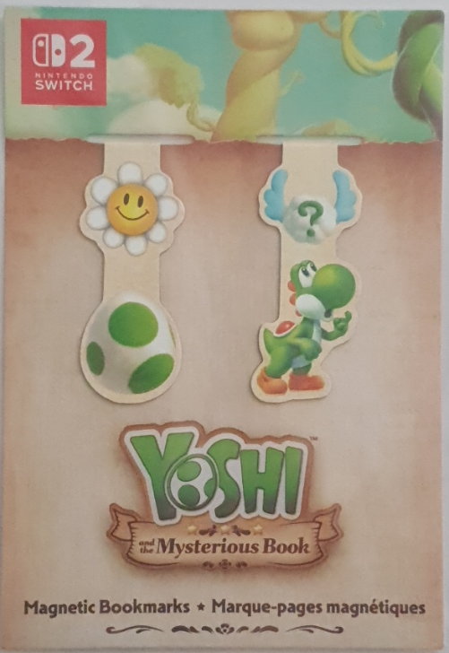 Yoshi and the Mysterious Book (Nintendo Switch 2) with free Magnet Bookmark