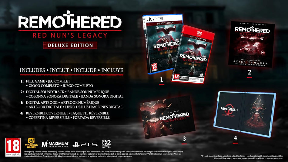 Remothered: Red Nun's Legacy - Deluxe Edition (PS5)