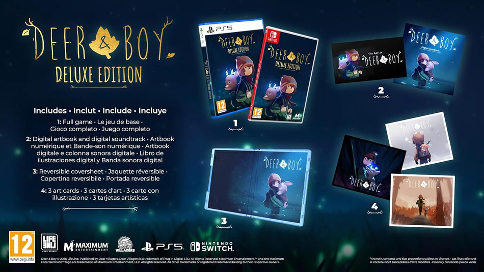 Deer & Boy: Deluxe Edition (Nintendo Switch)