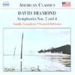 Diamond: Symphonies Nos 2 & 4