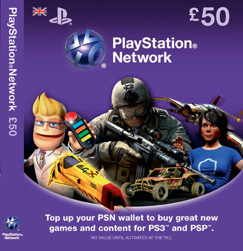 PlayStation Network Card - £50