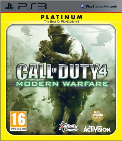 Call of Duty 4 - Modern Warfare - Platinum (PS3)