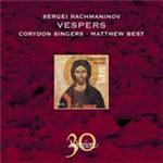 Rachmaninov: Vespers (Music CD)