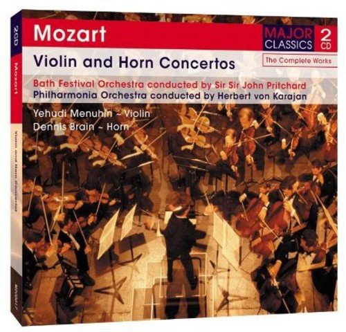 Mozart: Violin Concertos; Horn Concertos (Music CD)