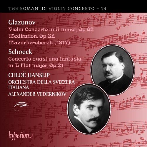 Romantic Violin Concerto Vol. 14: Glazunov, Schoek (Music CD)