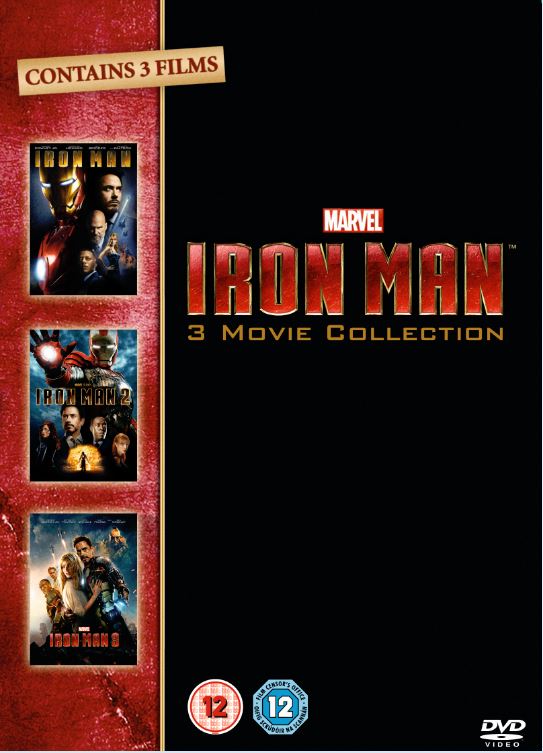 Iron Man 1-3 Complete Collection