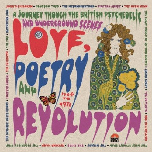 Various Artists - Love Poetry And Revolution: A Journey Through The British Psychedelic And Underground Scenes 1966 To 1972 (Music CD)