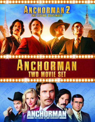 Anchorman 1 & 2 Box Set (Blu-Ray)
