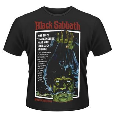 Plan 9 T-Shirt - Black Sabbath (Poster) (XXL)