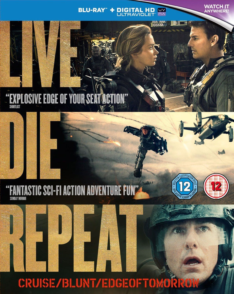 Live Die Repeat: Edge of Tomorrow (Blu-ray)