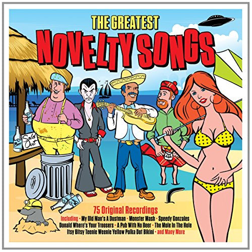 Various Artists - The Greatest Novelty Songs [3CD Box Set] (Music CD)