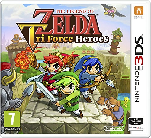 The Legend Of Zelda Tri Force Heroes (Nintendo 3DS)