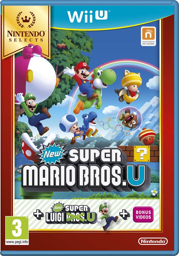 New Super Mario Bros. and Luigi U (Selects) (Wii U)