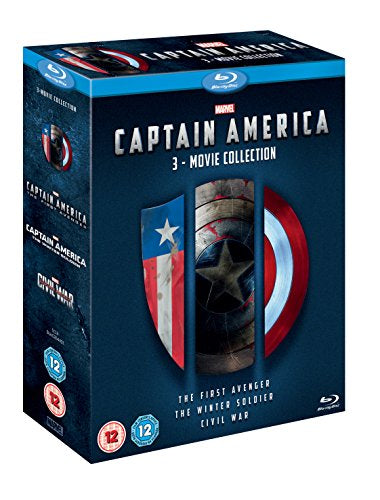 Captain America - 1-3 Movie Boxset  (Blu-ray)